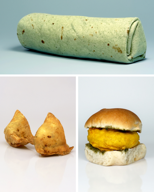 #IndiaByIndiGo regional favourite (veg) + beverage