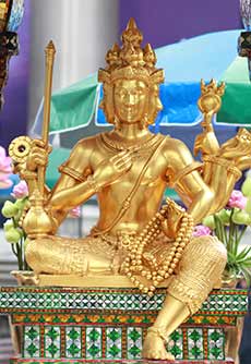 Hindu Erawan Shrine & the Chinese Wat Mangkon Kamalawat