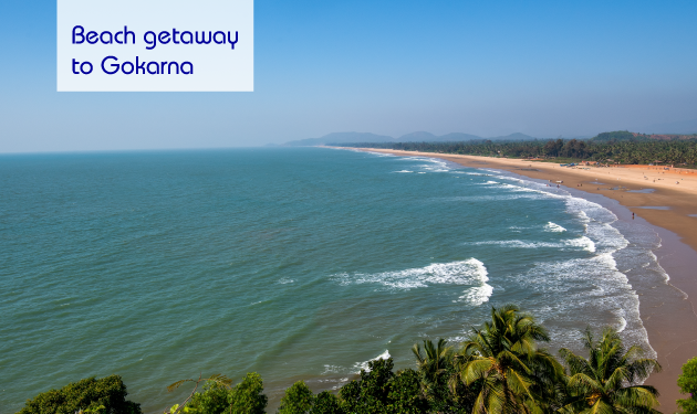 Escape to a laid-back beach vacation to Gokarna