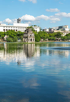 The Hoan Kiem Lake