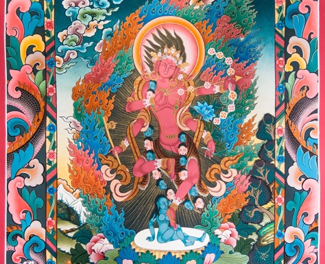 Kurukulla-Thangka-Painting Kurukulla-Thangka-Painting