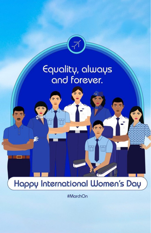 Womens's day IndiGo